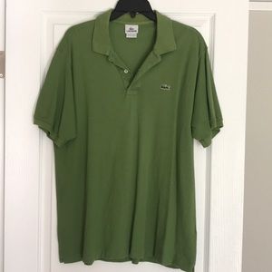 Green Men’s Lacoste Polo